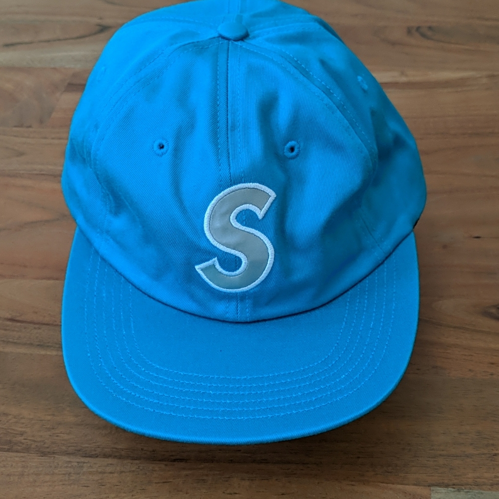 Supreme six panel hat in teal
